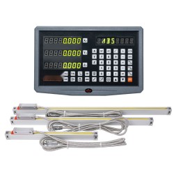 3-akselinen lineaarimittasarja näytöllä 250/500/600 mm 5μm resoluutio