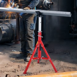 Putkiteline teräs V-päinen säädettävä 71–132 cm kolmijalkainen taittuvat jalat