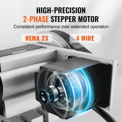 Jako-osa CNC-jyrsinkoneelle K11-100mm 3-leukapakka 65 mm keskikorkeus MT2 tukiporras 6:1 välityssuhde