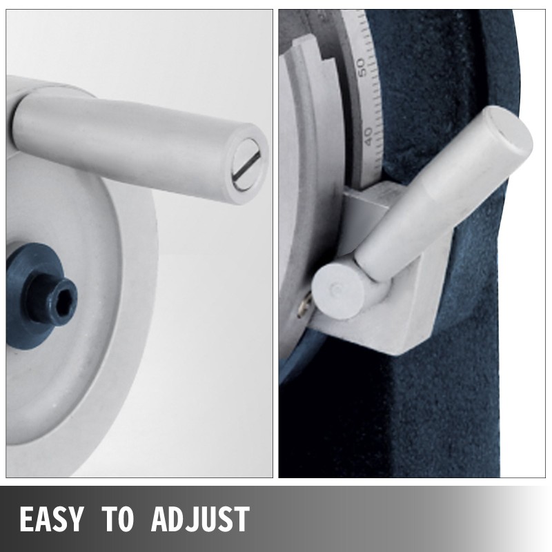 Pyöröpöytä 150 mm HT200-valurakenteinen pysty- ja vaakasuuntainen jyrsinkoneeseen 360 asteen asteikolla