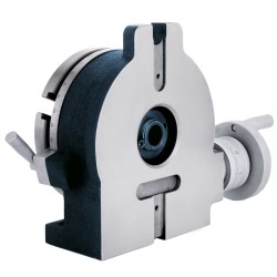 Pyöröpöytä 150 mm HT200-valurakenteinen pysty- ja vaakasuuntainen jyrsinkoneeseen 360 asteen asteikolla