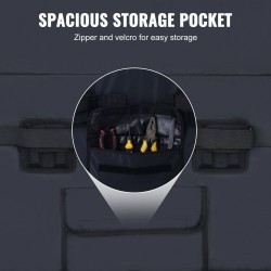 Perälaudan suojapehmuste muovipinta ja vaahtopehmuste 840 mm lavalle 2 pyörää