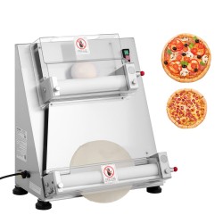Puoliksi automaattinen pizzaprässi 3-16 tuuman 390W ruostumaton teräs 260 kpl tunnissa