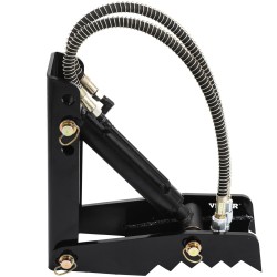 Hydraulinen kaivinkoneen peukalo teräs 18 tuuman hammastettu levy 12 7 mm pulttikiinnityksellä