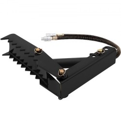 Kaivuripeukalo teräs 24 tuumaa puolituumainen hammastettu levy hydraulisylinterillä pultattava