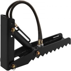 Kaivuripeukalo teräs 24 tuumaa puolituumainen hammastettu levy hydraulisylinterillä pultattava