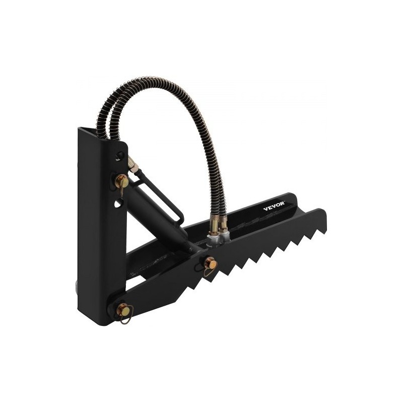 Kaivuripeukalo teräs 24 tuumaa puolituumainen hammastettu levy hydraulisylinterillä pultattava