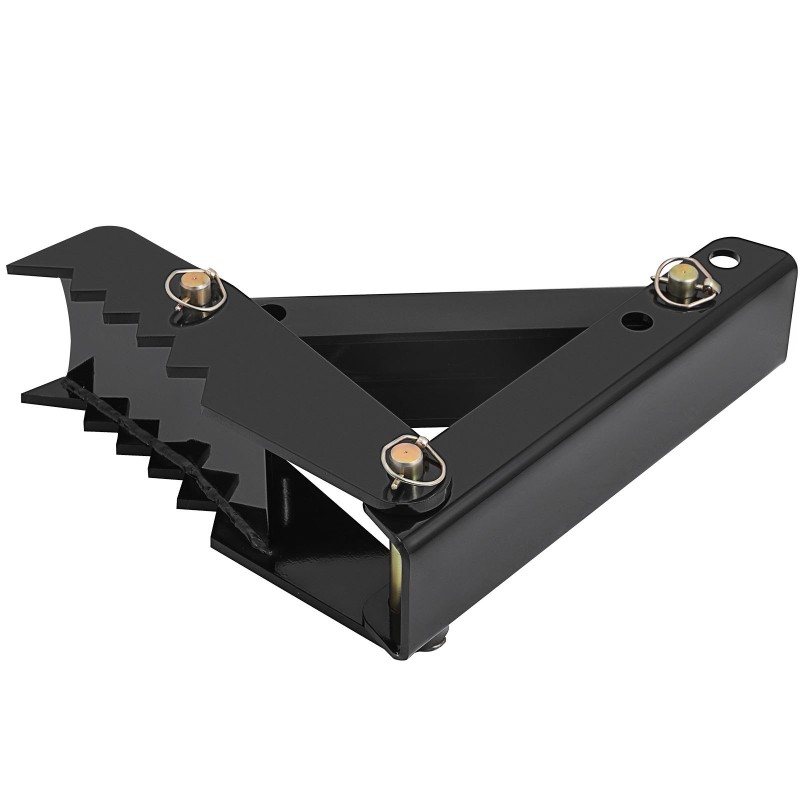 Kaivuripeukalo teräksinen kahdeksantoista tuuman puoli tuuman hammastus pulttikiinnitteinen säädettävä