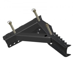 Kaivinkoneen tartuntapeukalo 24 tuumaa teräs puolituuman hammastuslevy pultattava