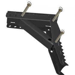 Kaivinkoneen tartuntapeukalo 24 tuumaa teräs puolituuman hammastuslevy pultattava