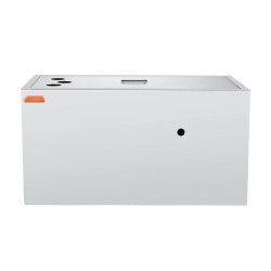 Rasvanerotin 201-ruostumaton teräs 11,3 kg kapasiteetti yläsisääntulo altaan alle keittiöihin