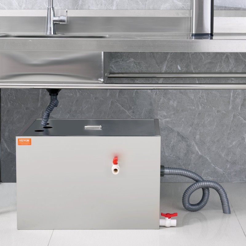 Rasvanerotin 201-ruostumaton teräs mitat 600x400x390 mm tiskialtaan alle