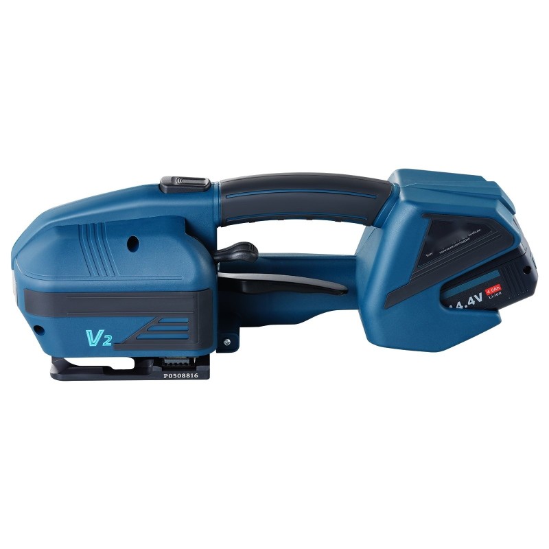 Automaattinen sähköinen vannekiristin PP- ja PET-vanteille 0,9–1,6 cm 2 akkua