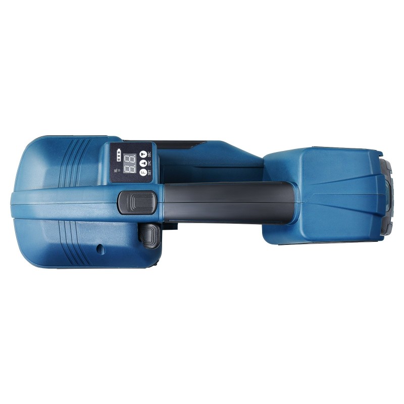 Automaattinen sähköinen vannekiristin PP- ja PET-vanteille 0,9–1,6 cm 2 akkua