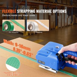 Automaattinen sähköinen kiristyssidekone PP- ja PET-nauhoille 0,9–1,6 cm