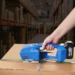 Automaattinen sähköinen kiristyssidekone PP- ja PET-nauhoille 0,9–1,6 cm