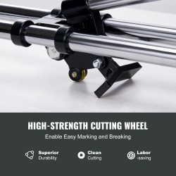 Manuaalinen laataneleikkuri 430 mm leikkauspaksuus 4–12 mm volframkarbidinen leikkuupyörä