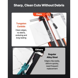 Laattaleikkuri 430 mm hiiliteräs manuaalinen seinä ja kiillotetuille laatoille