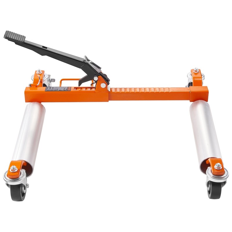 Räikkämekaaninen rengaskärry 2 kappaletta 1360 kg kantavuus lukittavat 10 cm kääntöpyörät