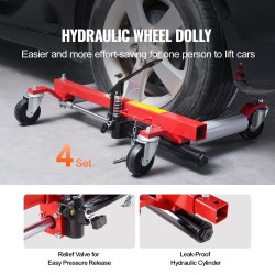 Hydraulinen rengasnokka alumiiniseosrullat renkaan enimmäisleveys 305 mm 4 kpl