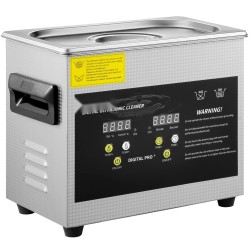 Ultraäänipesuri 3 l digitaalinen ruostumaton teräs 120W 200W 40kHz