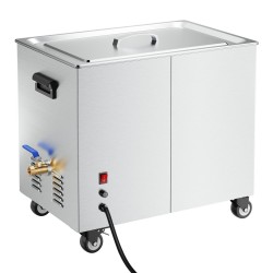 Ultraäänipesuri 50L ruostumatonta terästä 840W ultraääniteho 1500W lämmitys digitaalinen näyttö pyörillä