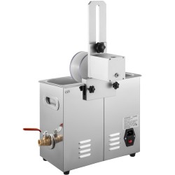 Ultraääninen 6 L levypesuri 304 ruostumaton teräs moottoroitu ja kuivausteline