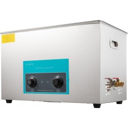 Ultraäänipesuri 30 l 40 kHz 304 ruostumatonta terästä lämmityksellä koruille ja silmälaseille