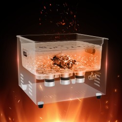 Ultraäänipuhdistin 15L 304-ruostumaton teräs 40kHz 360W 450W lämmitys ajastin