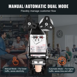 Automaattinen kuppisulkija 90 ja 95 mm kupeille 500–650 kuppia tunnissa