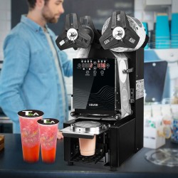 Automaattinen kupinsuljentakone 500–650 kuppia tunnissa 9–19 cm kupeille digitaalinen ohjauspaneeli