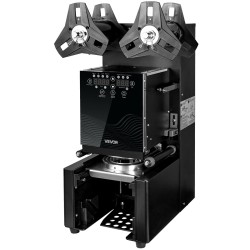 Automaattinen kupinsuljentakone 500–650 kuppia tunnissa 9–19 cm kupeille digitaalinen ohjauspaneeli