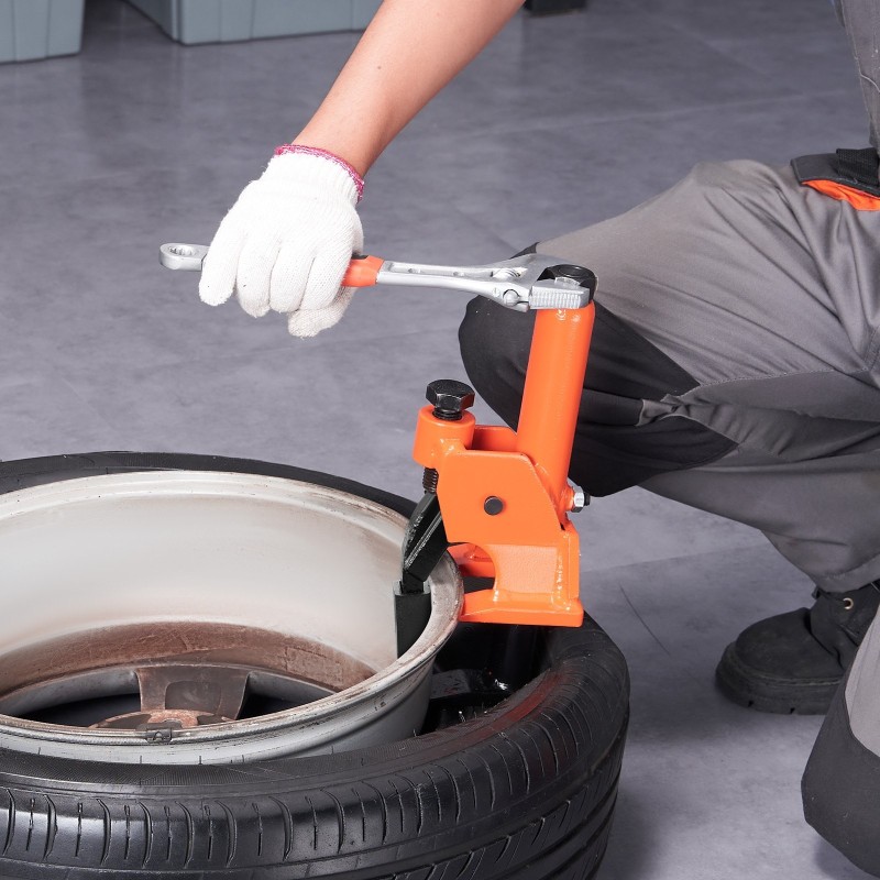 Renkaan reunanmurtaja 45-lämpökäsitelty teräs 38–42 tuuman renkaisiin kumipehmuste