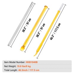 Renkaan reunanmurtaja liukuvasaralla 1175 mm teräsrakenne henkilöautoihin ja kuorma-autoihin