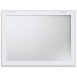 Myyntiluukku alumiiniseos 1248x943 mm 85 asteen avautuva ruokarekkoihin lasi ei sisälly