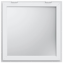 Myyntiluukku alumiiniseosrunko 943 x 943 mm ruokavaunuun avautuu jopa 85 astetta