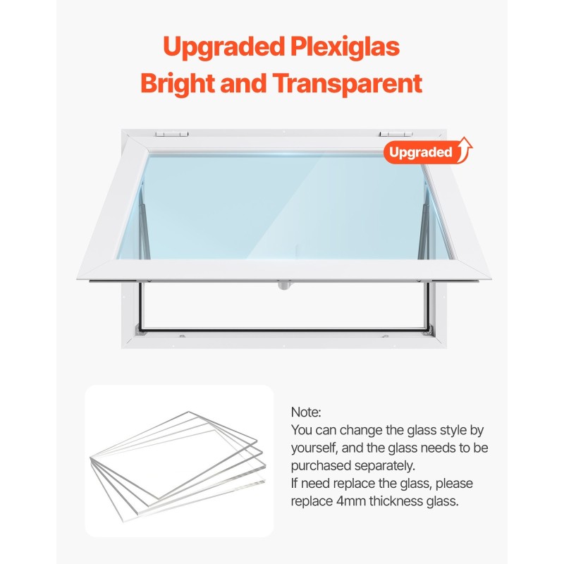 Myyntiluukku alumiiniseos asennusaukko 91,5x61 cm markiisiovella kaasujousilla ruokarekkoihin ja myyntivaunuihin
