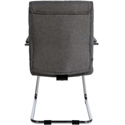 Sievert ergonominen vierailutuoli mukavilla käsinojilla ja metallirungolla