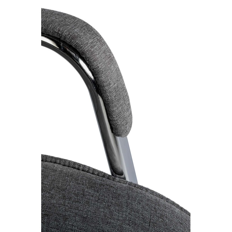 Sievert ergonominen vierailutuoli mukavilla käsinojilla ja metallirungolla