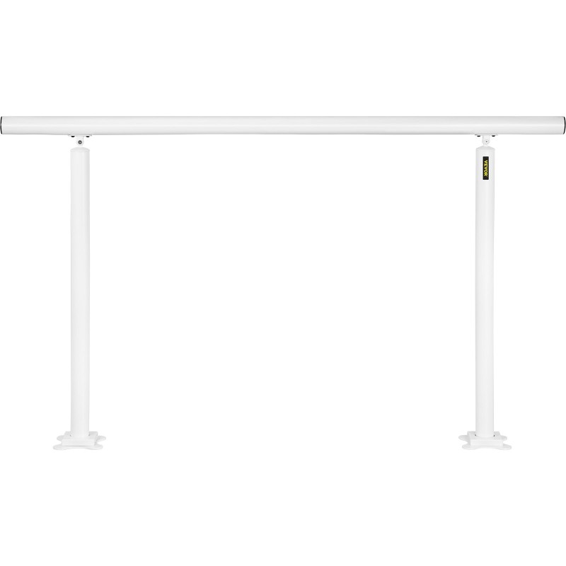 Portaiden alumiinikaide valkoinen 0–5 askelmaa säädettävä kulma sisäkäyttö ulkokäyttö