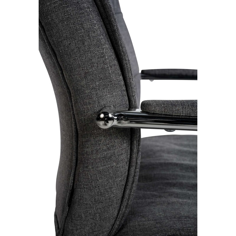 Sievert ergonominen vierailutuoli mukavilla käsinojilla ja metallirungolla