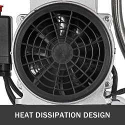 Öljytön pystymallinen ilmakompressori teräsrunko 30 L 850 W 58 dB paineilmatyökaluille