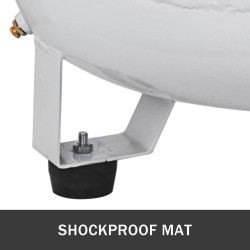 Öljytön pystymallinen ilmakompressori teräsrunko 30 L 850 W 58 dB paineilmatyökaluille