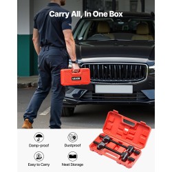 Kierrejousipuristinsarja 2 kpl raskaan käytön 265 mm 1200 kg autoihin ja moottoripyöriin