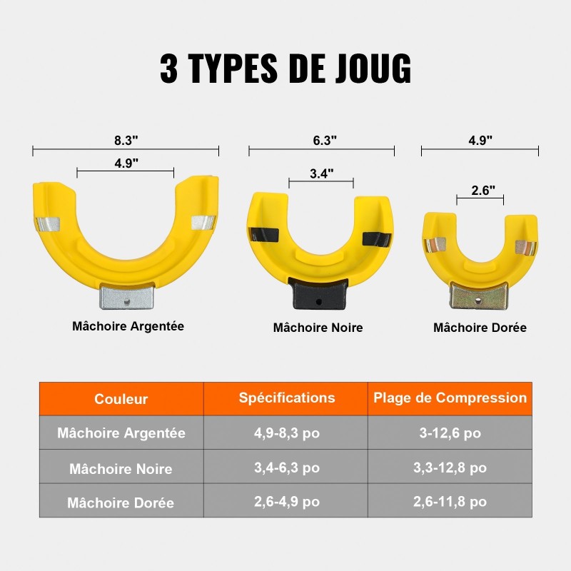 Macpherson-tyyppinen jousipuristin 45 teräs karkaistu kierrevarsi vaihdettavat haarukat keltainen suojaholkki kantolaukku