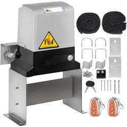 Automaattinen liukuportin avaaja 1400 kg kantavuus 500W 220V 2 kaukosäädintä 13 m/min