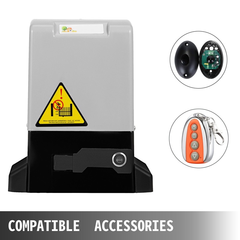 Liukuportin automaatti 600 kg 12 m infrapunavalokennolla 2 kaukosäädintä 13 m/min