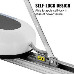 Autotallin oven avaaja 1000 N 24V moottori 3 m kiskosarja 2 kaukosäädintä