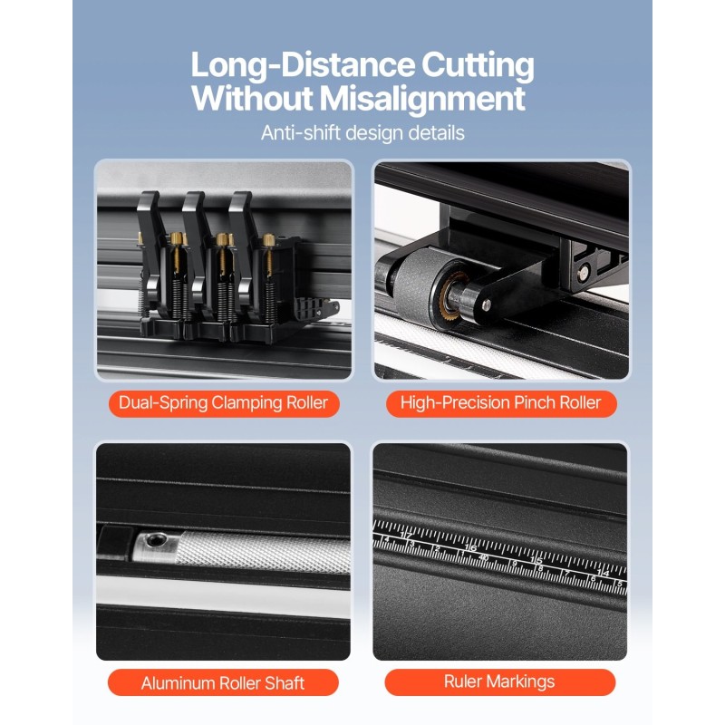 Kontuurileikkuri 53 tuumaa puoliksi automaattinen tarrakalvoille paperille ja tekstiileille