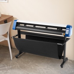 Kontuurileikkuri 53 tuumaa puoliksi automaattinen tarrakalvoille paperille ja tekstiileille